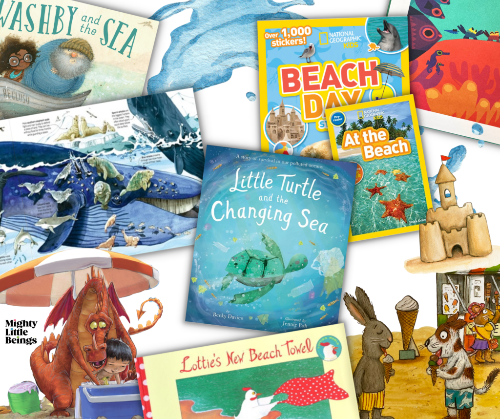 The Best Books about the Beach - mighty little beings